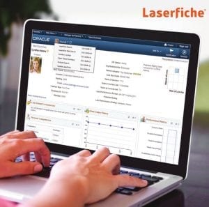 Laserfiche connector image document management