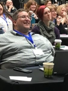 Laughing man at WRF20