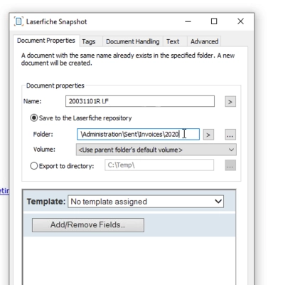 Laserfiche Capture